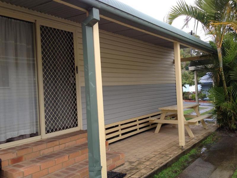Banana Coast Caravan Park Coffs Harbour Exterior foto